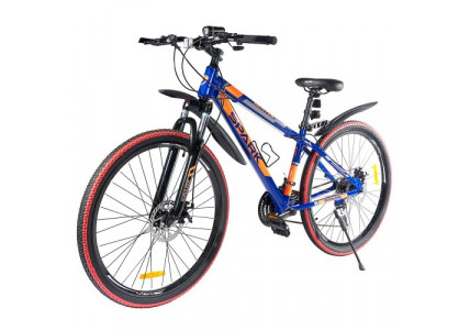 Велосипед Spark Hunter ALU 27.5" рама 15" синий  НОВЫЙ!!!